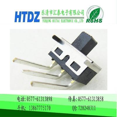 【供應(yīng)拔動(dòng)開關(guān) 開關(guān) 滑動(dòng)開關(guān) SS-12D06】價(jià)格,廠家,圖片,電工開關(guān),樂清市匯泰電子-